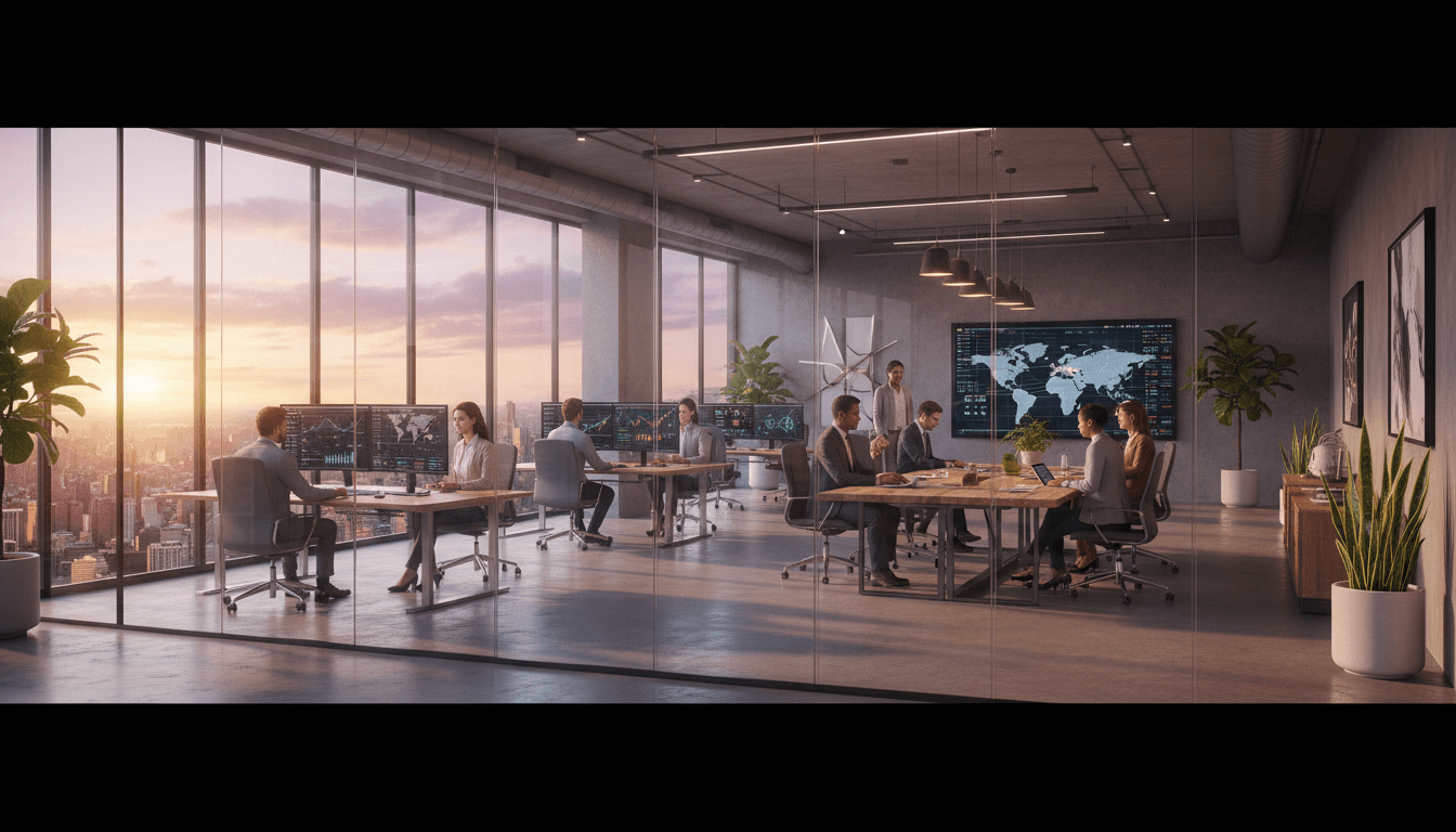Vue panoramique du quartier commercial de Dubai avec architecture moderne et éclairage contemporain