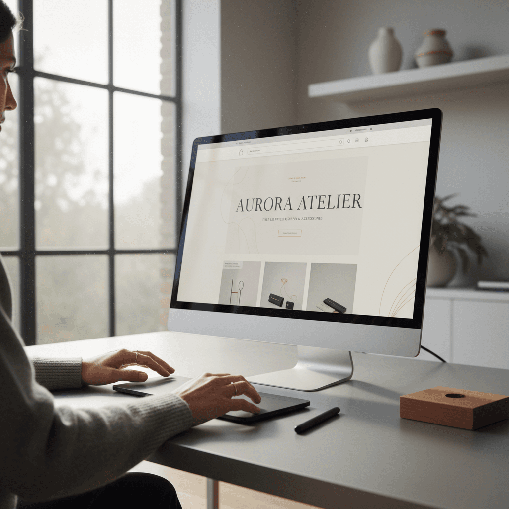 Site web personnalisé pour client international